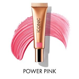 ICONIC LONDON SHEER BLUSH in shade power pink